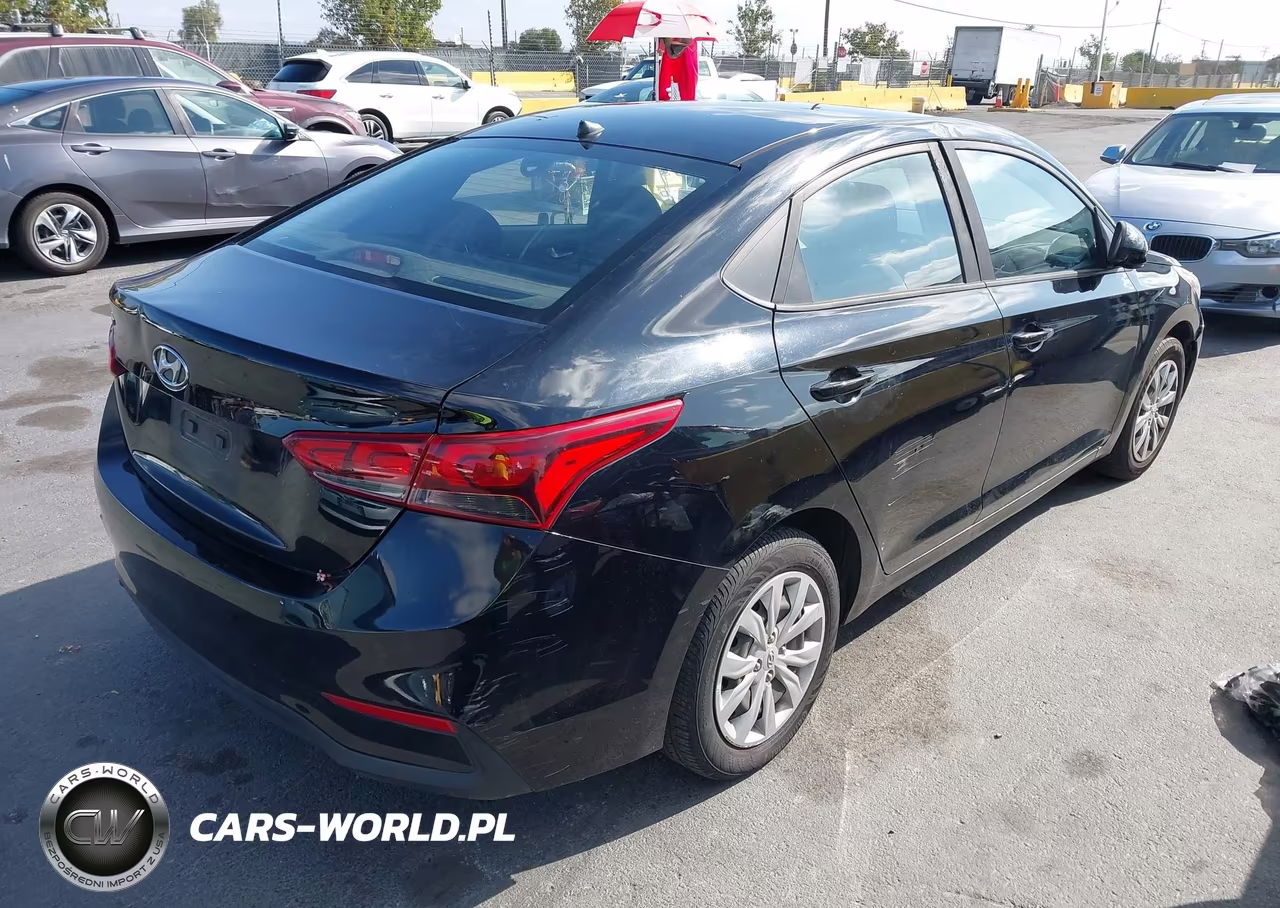 2019 Hyundai Accent Se VIN:3KPC24A35KE088562 - 4