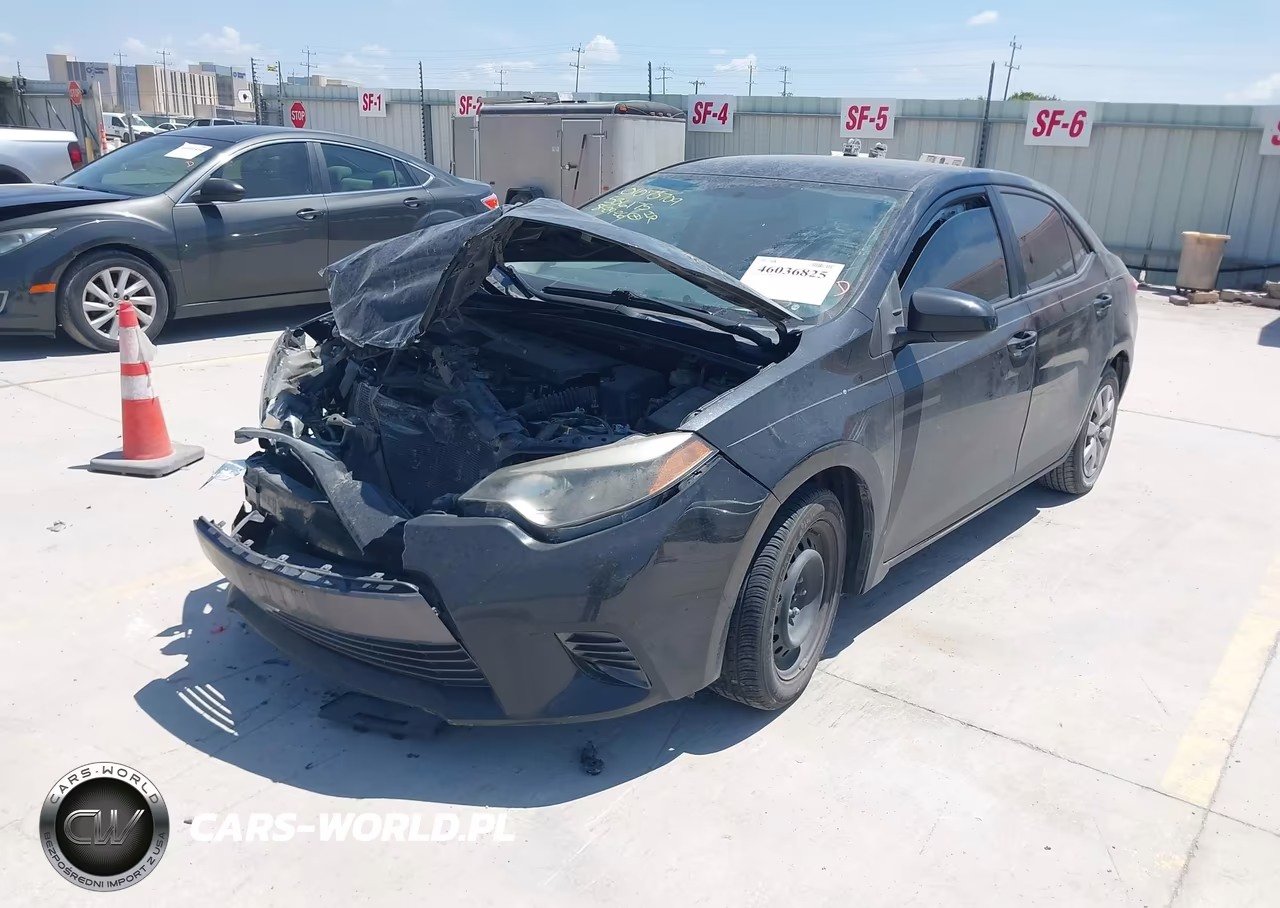 2016 Toyota Corolla Le VIN:5YFBURHE4GP536175 - 2