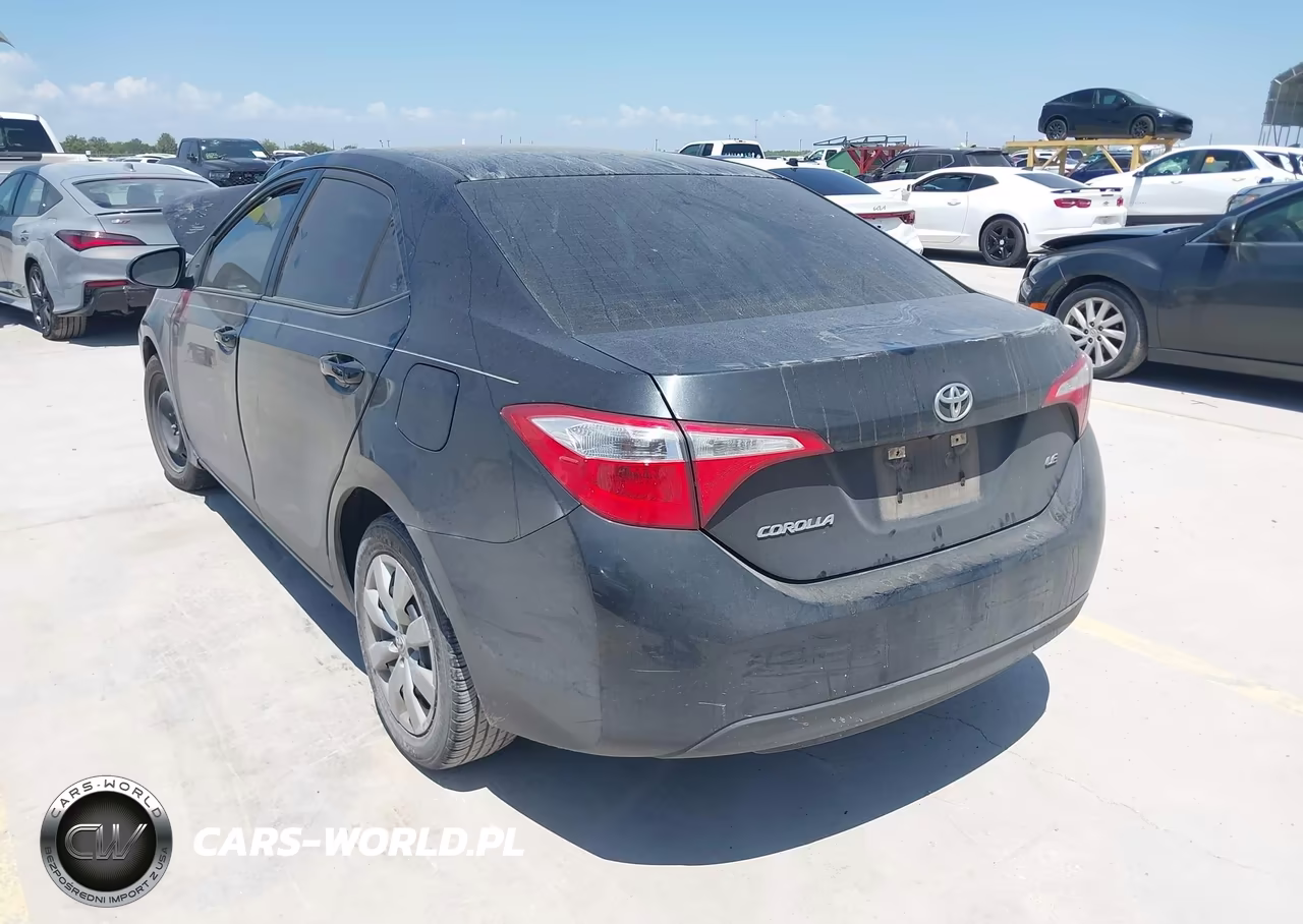 2016 Toyota Corolla Le VIN:5YFBURHE4GP536175 - 3