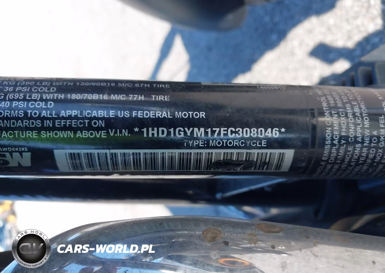 2015 Harley-Davidson Fxdf Dyna Fat Bob VIN:1HD1GYM17FC308046 - 10