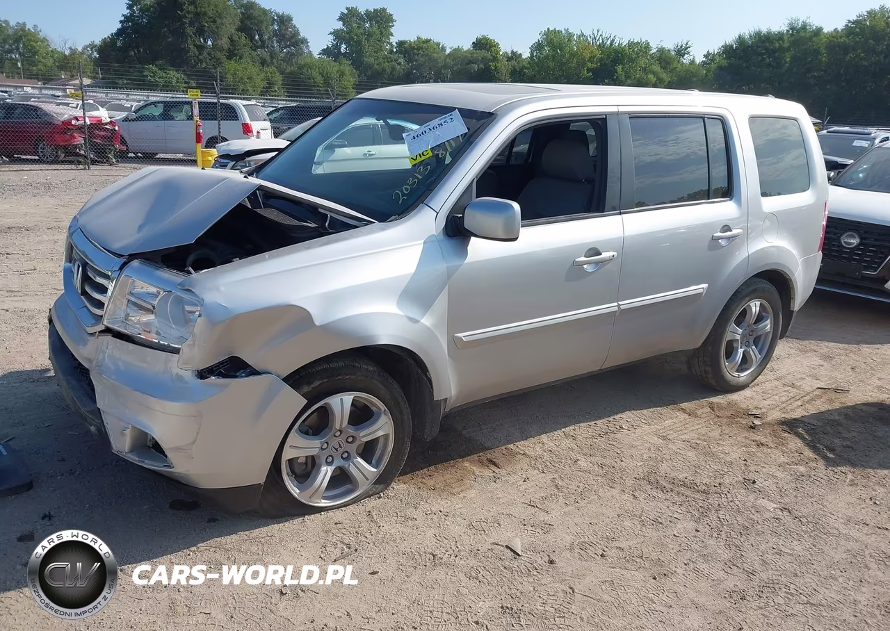 2013 Honda Pilot Ex-L VIN:5FNYF4H54DB029940 - 2