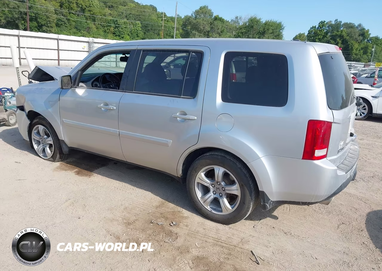 2013 Honda Pilot Ex-L VIN:5FNYF4H54DB029940 - 3