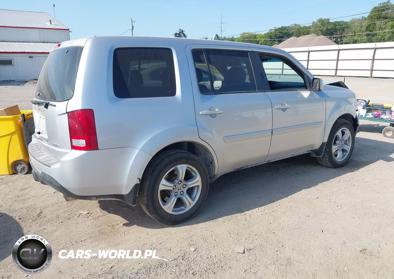 2013 Honda Pilot Ex-L VIN:5FNYF4H54DB029940 - 4