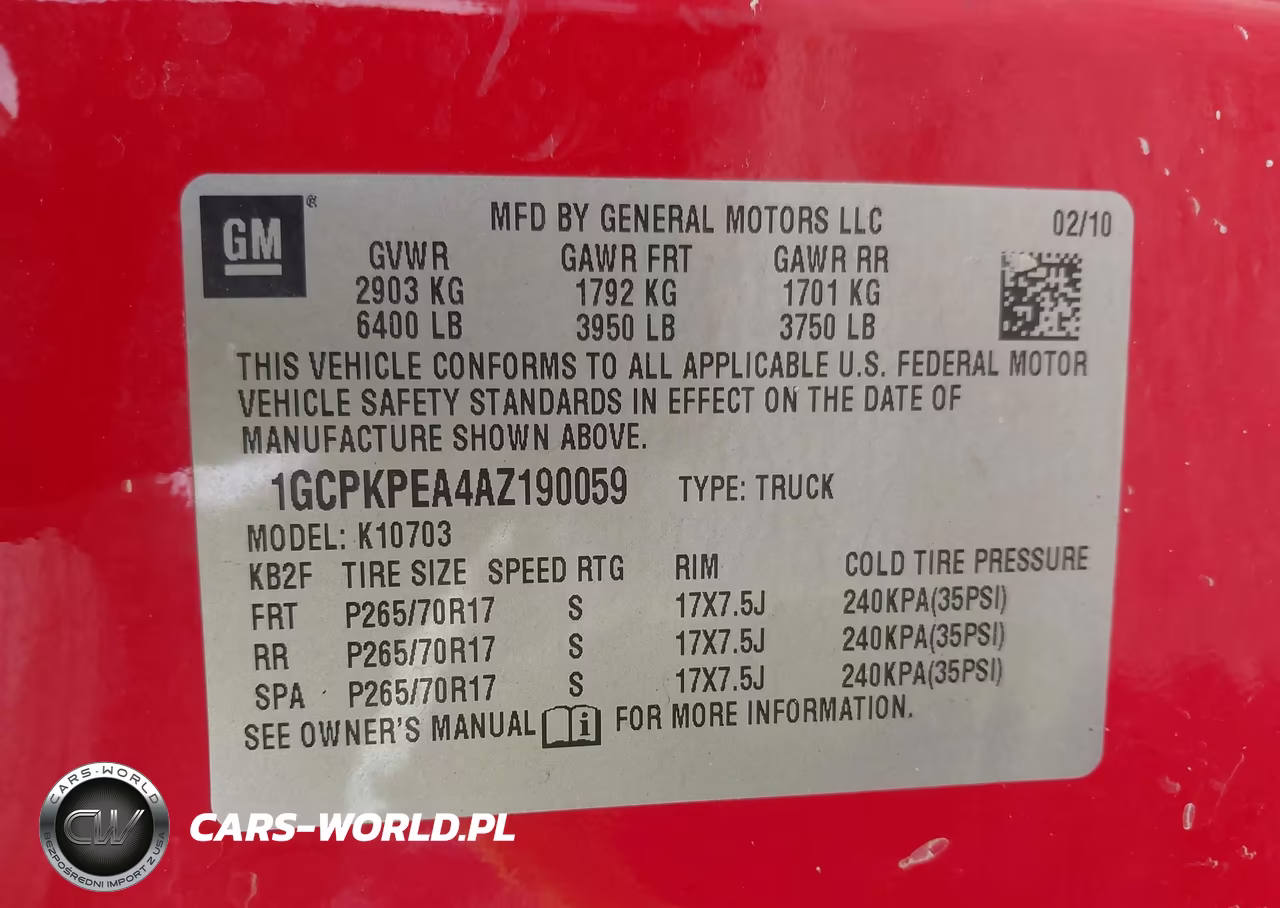 2010 Chevrolet Silverado 1500 Work Truck VIN:1GCPKPEA4AZ190059 - 9
