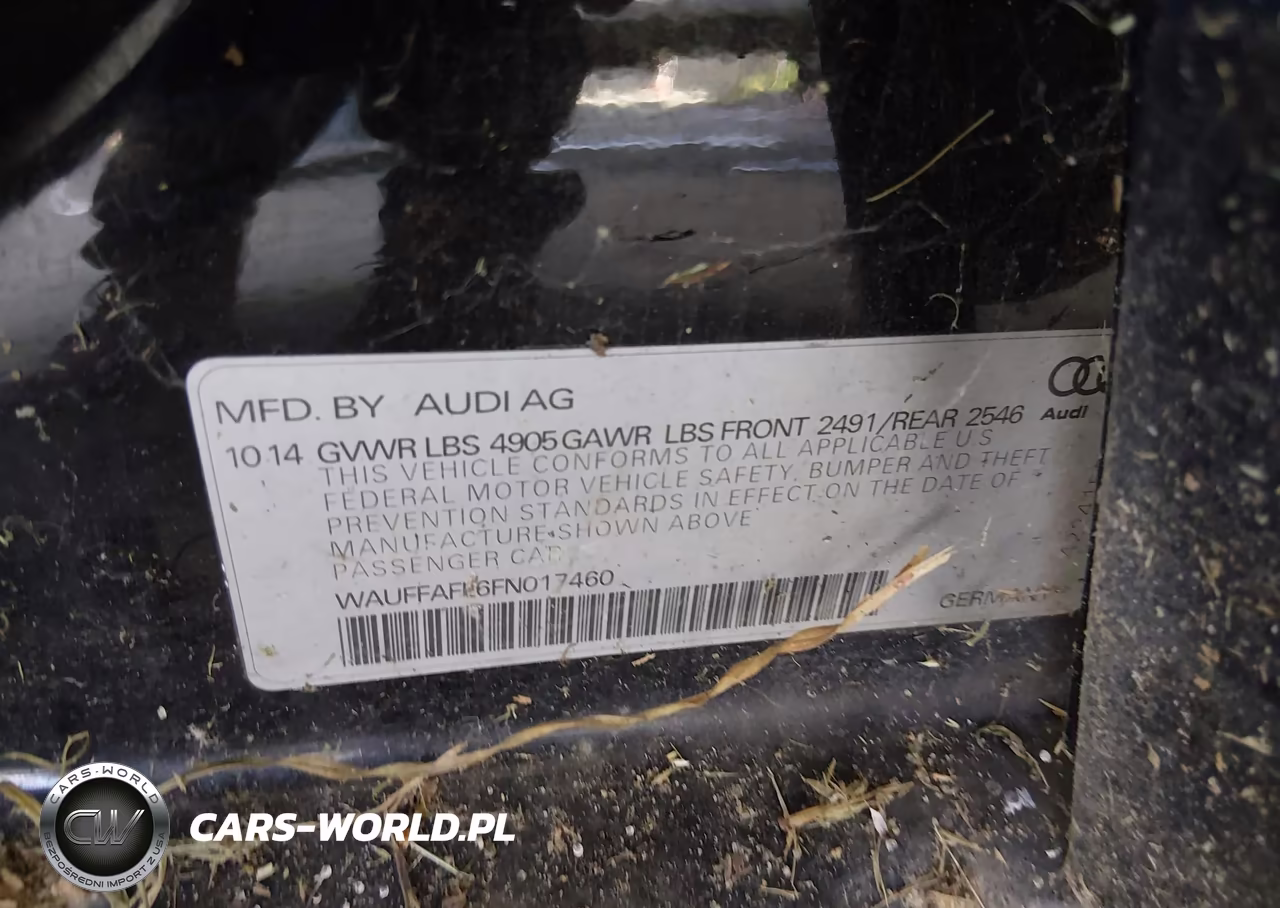 2015 Audi A4 2.0T Premium VIN:WAUFFAFL6FN017460 - 9
