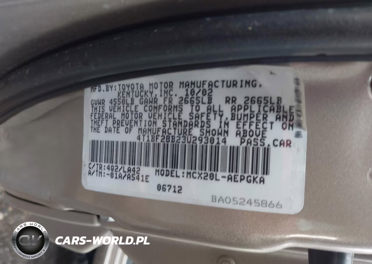 2003 Toyota Avalon Xls VIN:4T1BF28B23U293014 - 9