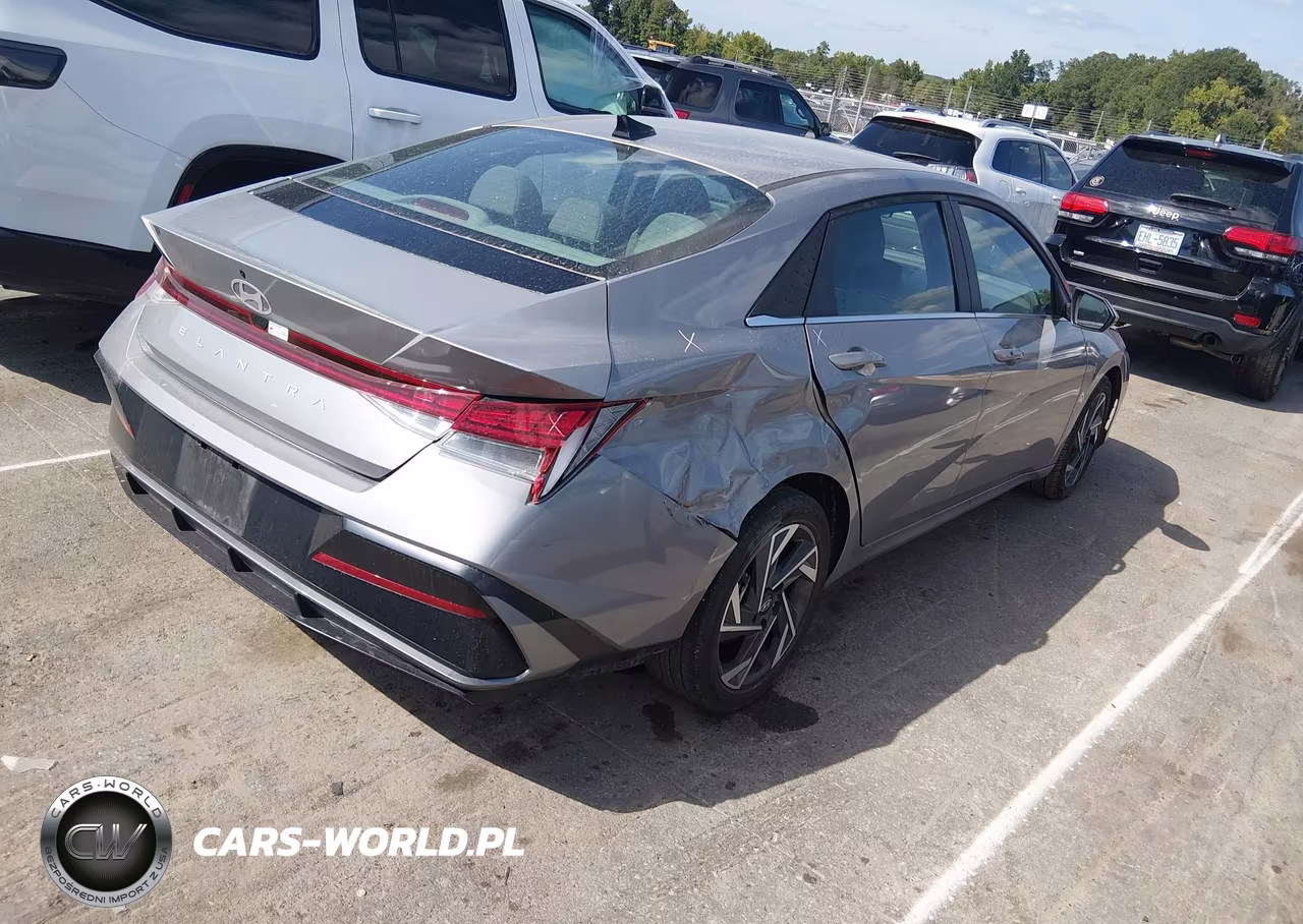 2025 Hyundai Elantra Sel Convenience VIN:KMHLS4DG1SU020822 - 4