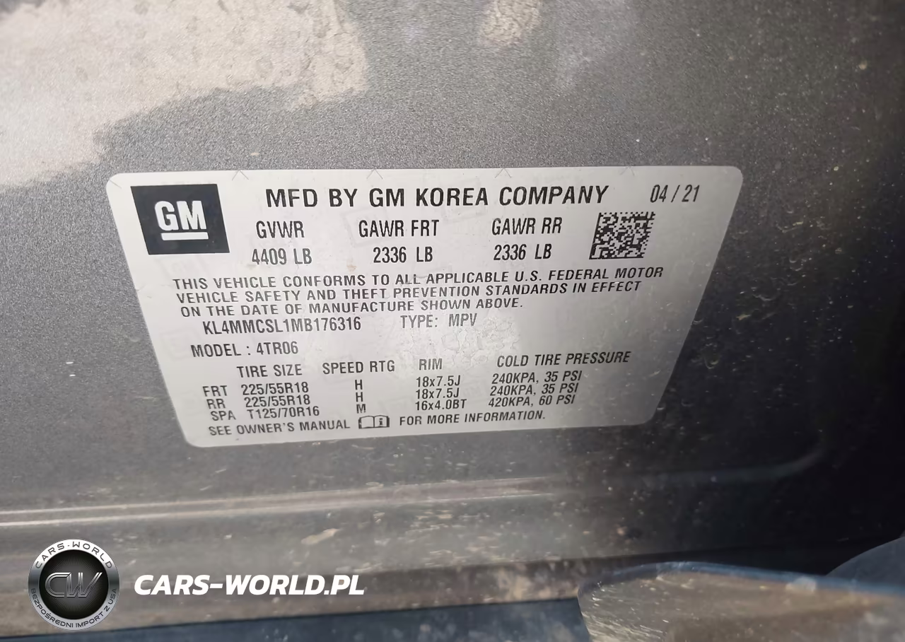 2021 Buick Encore Gx Awd Preferred VIN:KL4MMCSL1MB176316 - 9