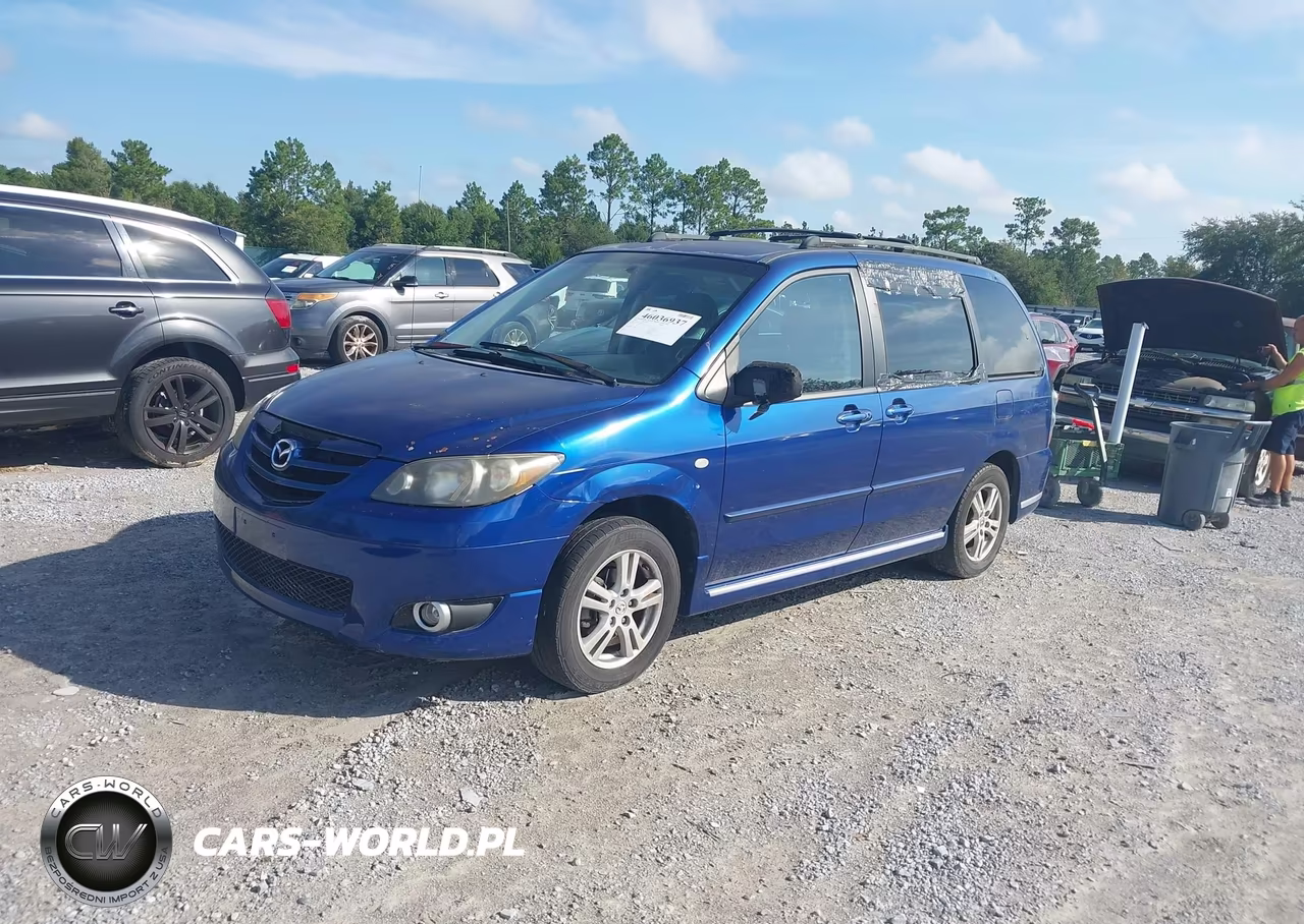 2005 Mazda Mpv Lx VIN:JM3LW28A050547627 - 2
