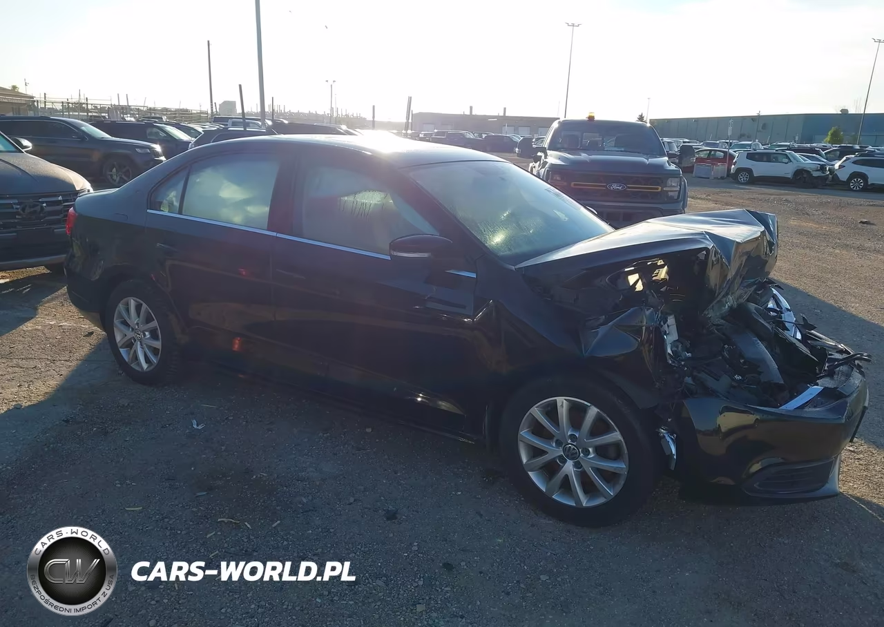2014 Volkswagen Jetta 1.8T Se VIN:3VWD07AJ0EM383683 - 1