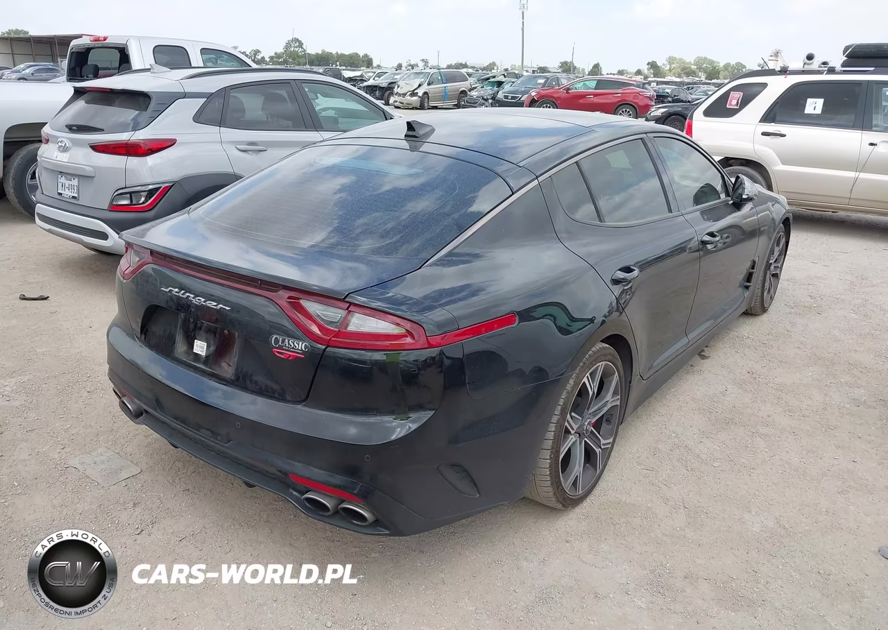 2018 Kia Stinger Gt1 VIN:KNAE45LC3J6011048 - 4