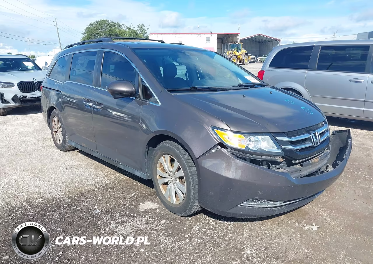 2014 Honda Odyssey Ex-L VIN:5FNRL5H60EB108468 - 1