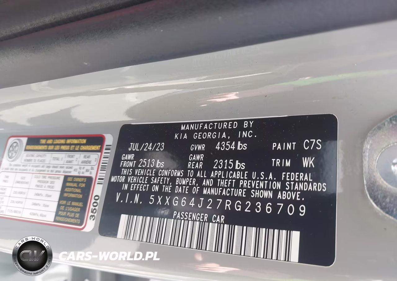 2024 Kia K5 Gt-Line VIN:5XXG64J27RG236709 - 9
