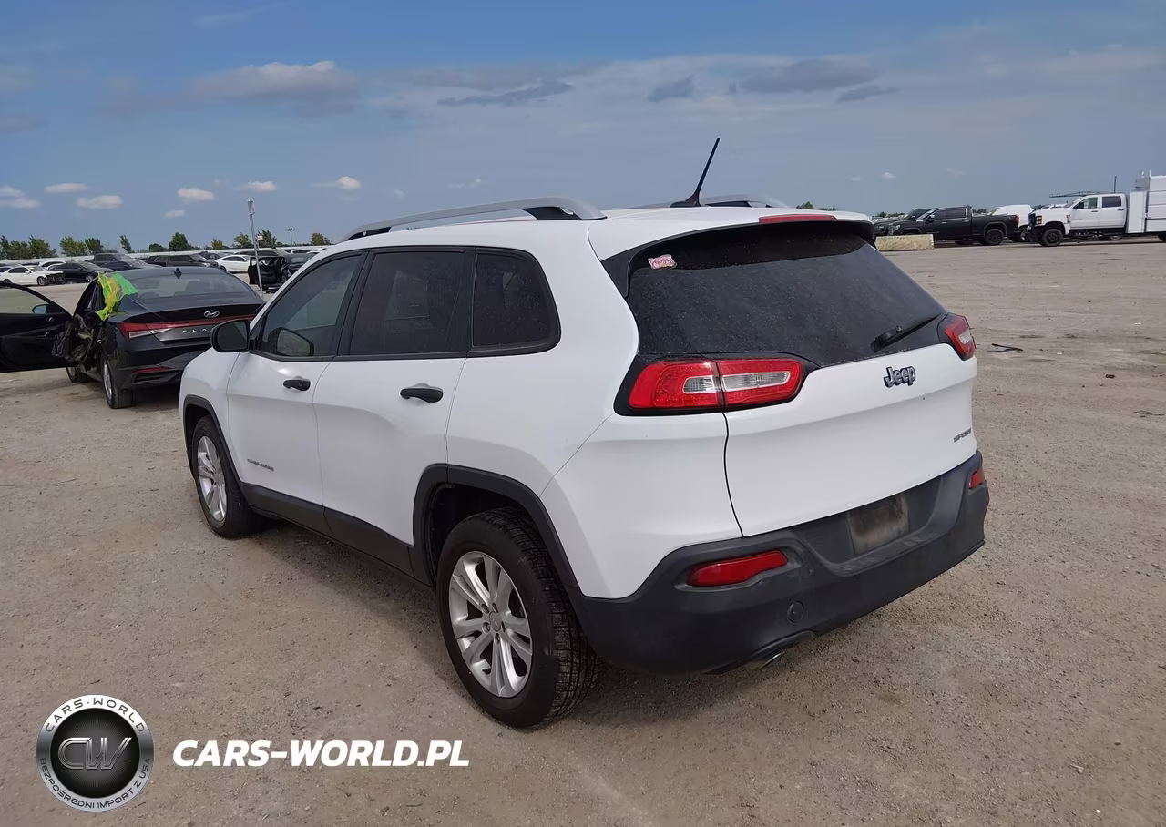 2015 Jeep Cherokee Sport VIN:1C4PJLAB7FW637227 - 3