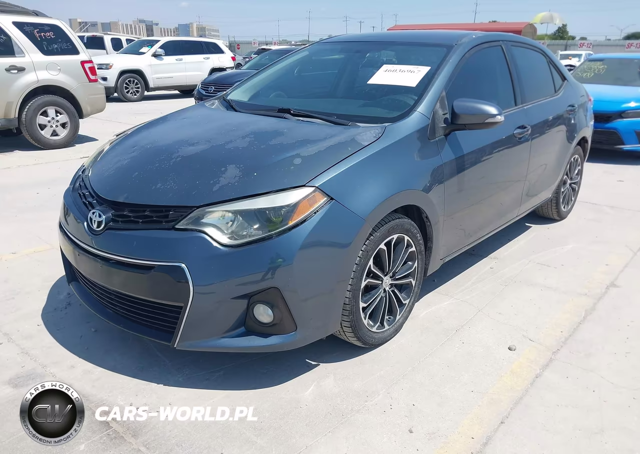 2014 Toyota Corolla S Plus VIN:5YFBURHE4EP162678 - 2