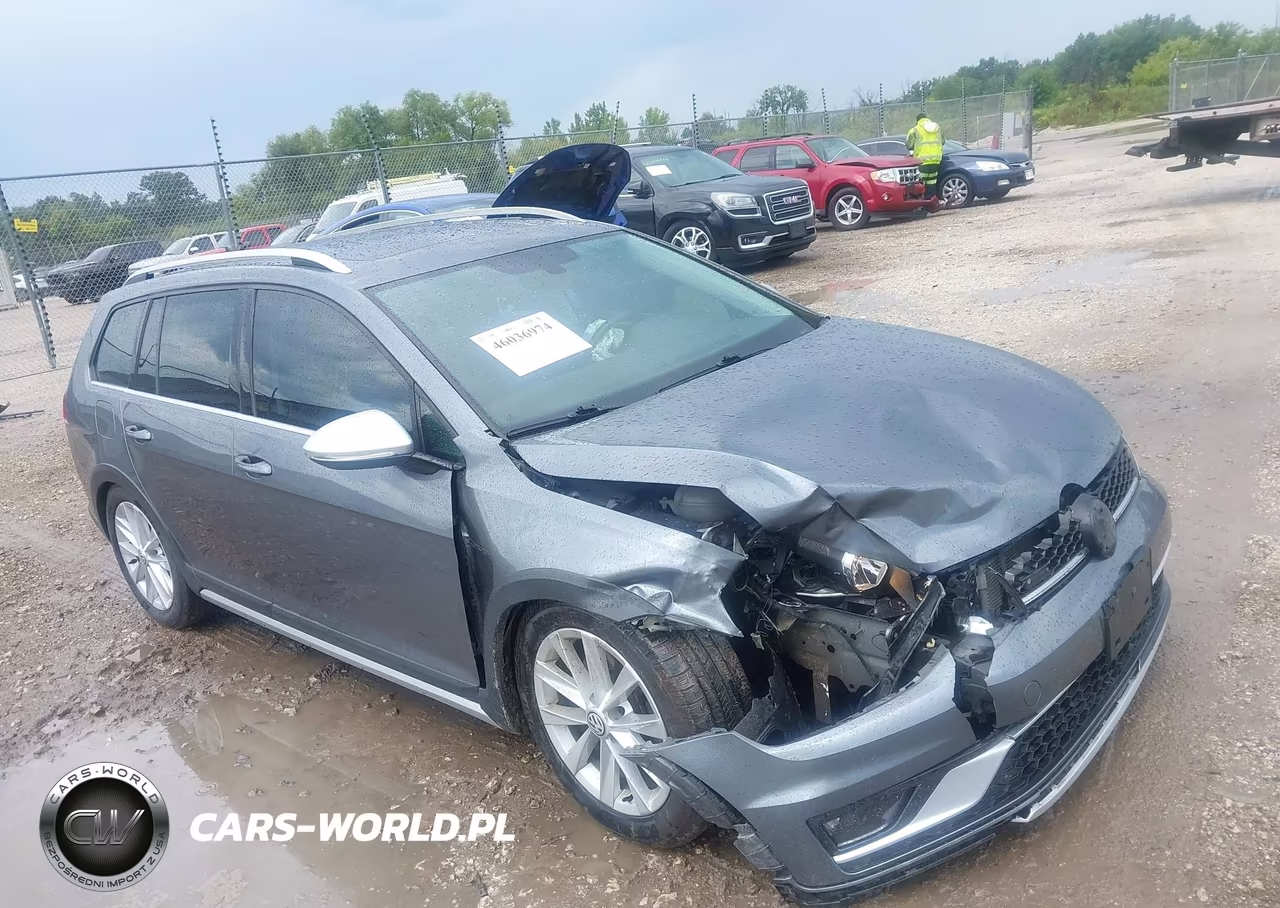 2017 Volkswagen Golf Alltrack Tsi S-Tsi Se-Tsi Sel VIN:3VWH17AU1HM518215 - 1