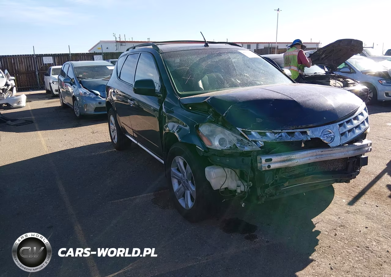 2007 Nissan Murano Sl VIN:JN8AZ08W37W648124 - 1