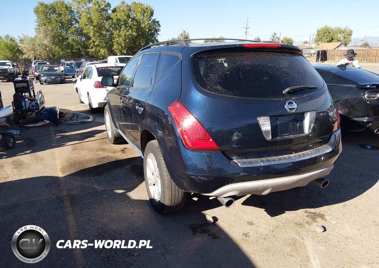 2007 Nissan Murano Sl VIN:JN8AZ08W37W648124 - 3