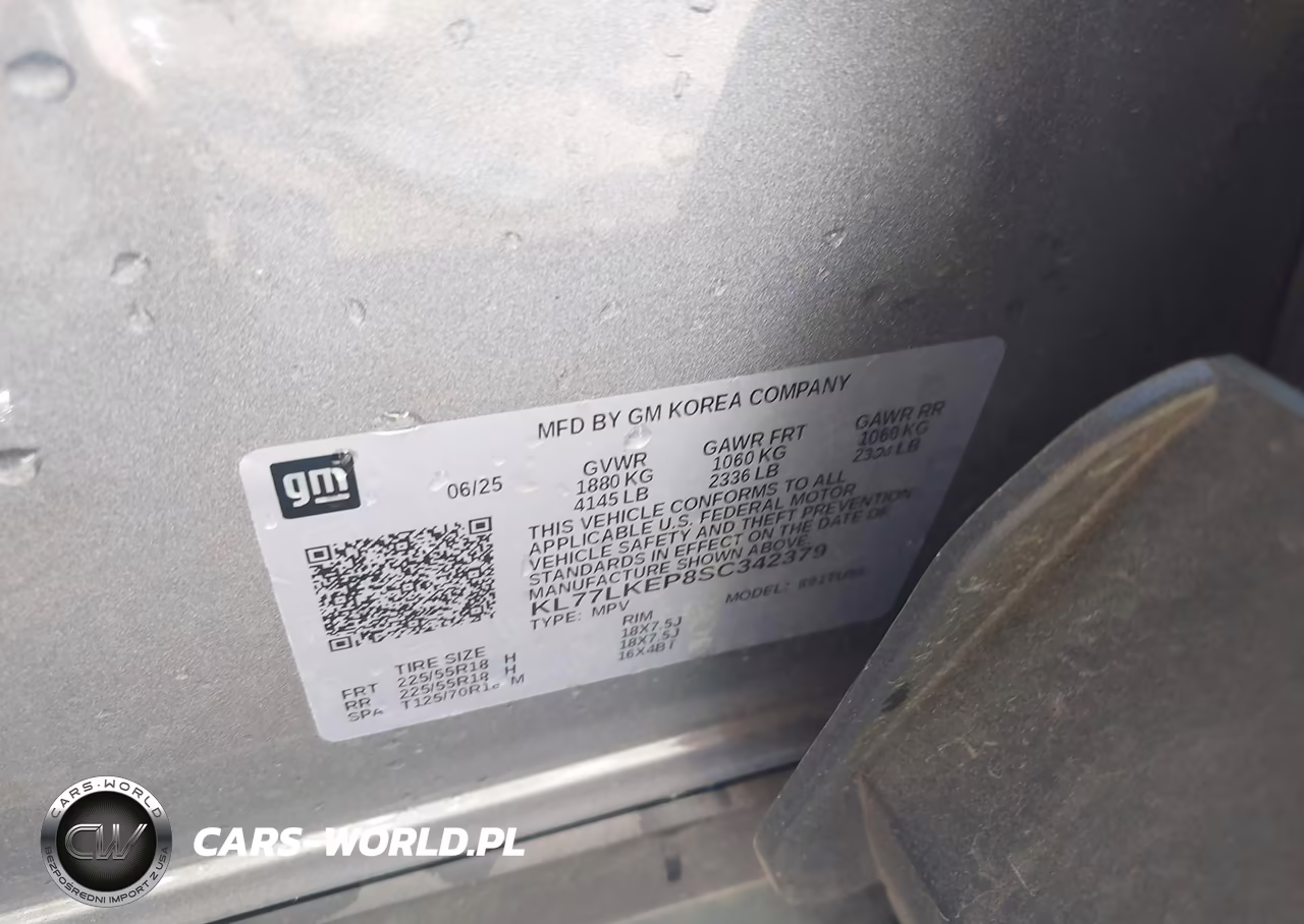 2025 Chevrolet Trax Fwd Activ VIN:KL77LKEP8SC342379 - 9