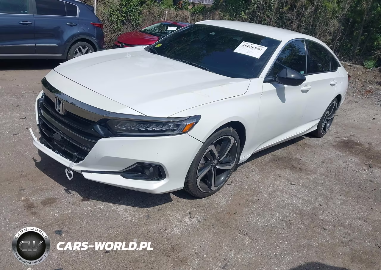 2021 Honda Accord Sport VIN:1HGCV1F32MA009337 - 2