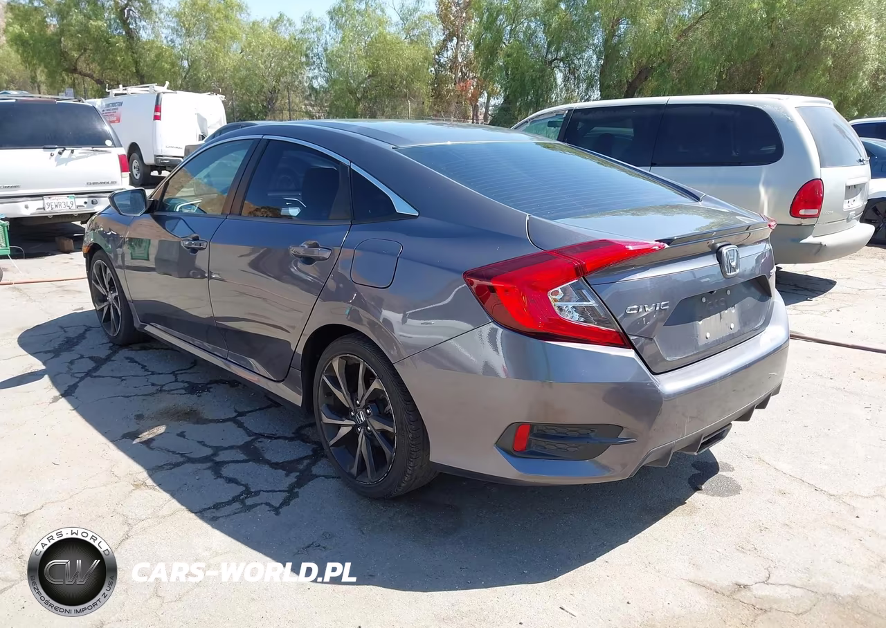 2021 Honda Civic Sport VIN:2HGFC2F81MH535187 - 3