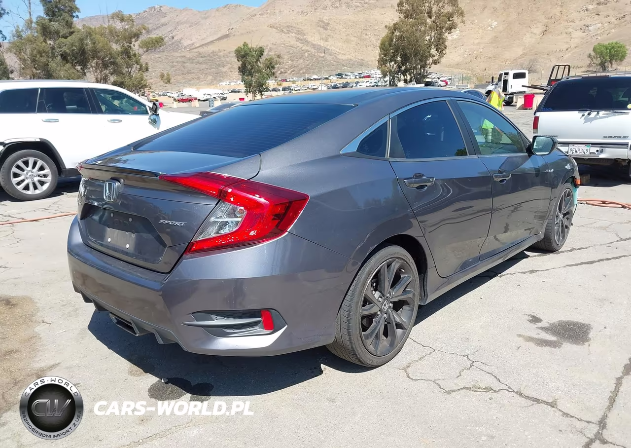 2021 Honda Civic Sport VIN:2HGFC2F81MH535187 - 4