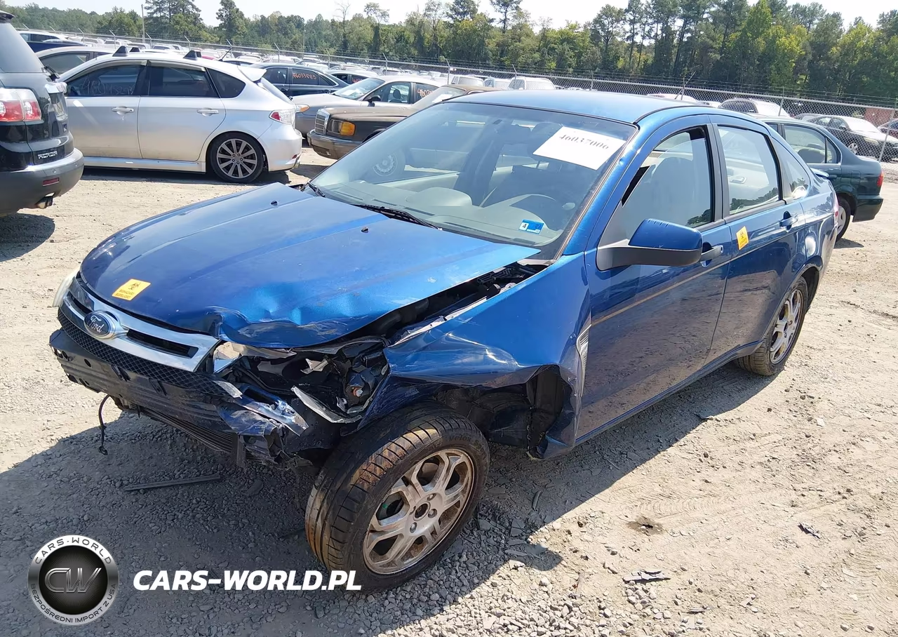 2008 Ford Focus Se-Ses VIN:1FAHP35N38W180092 - 2