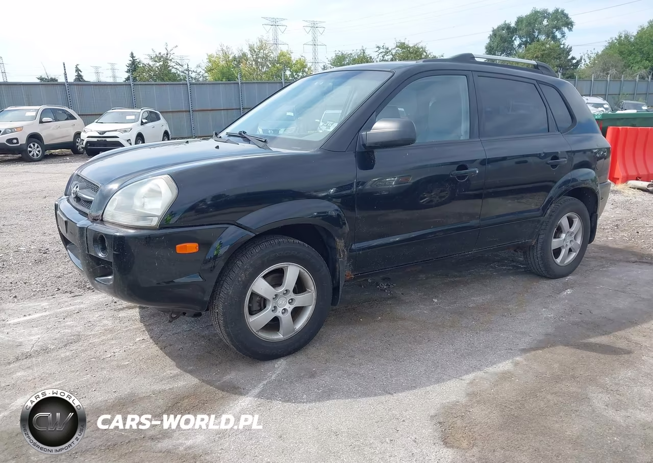 2006 Hyundai Tucson Gl VIN:KM8JM12B46U396024 - 2