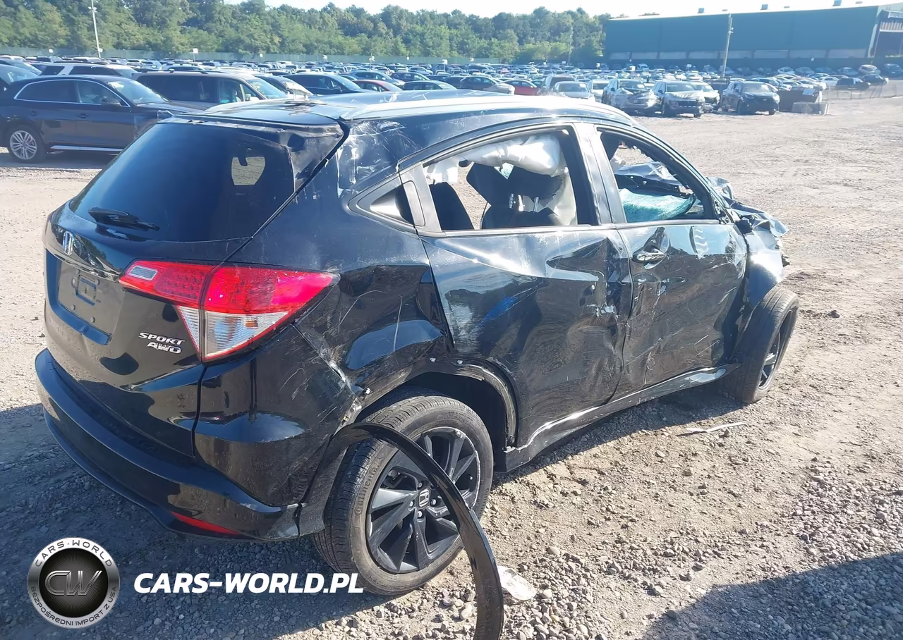 2021 Honda Hr-V Awd Sport VIN:3CZRU6H12MM756020 - 4