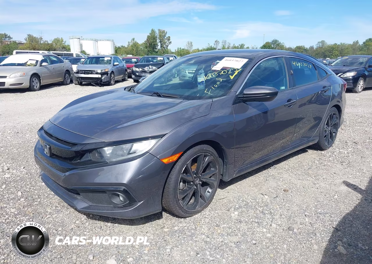 2019 Honda Civic Sport VIN:19XFC2E80KE014731 - 2