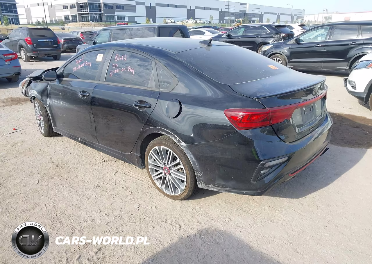 2021 Kia Forte Gt VIN:3KPF44AC9ME362212 - 3
