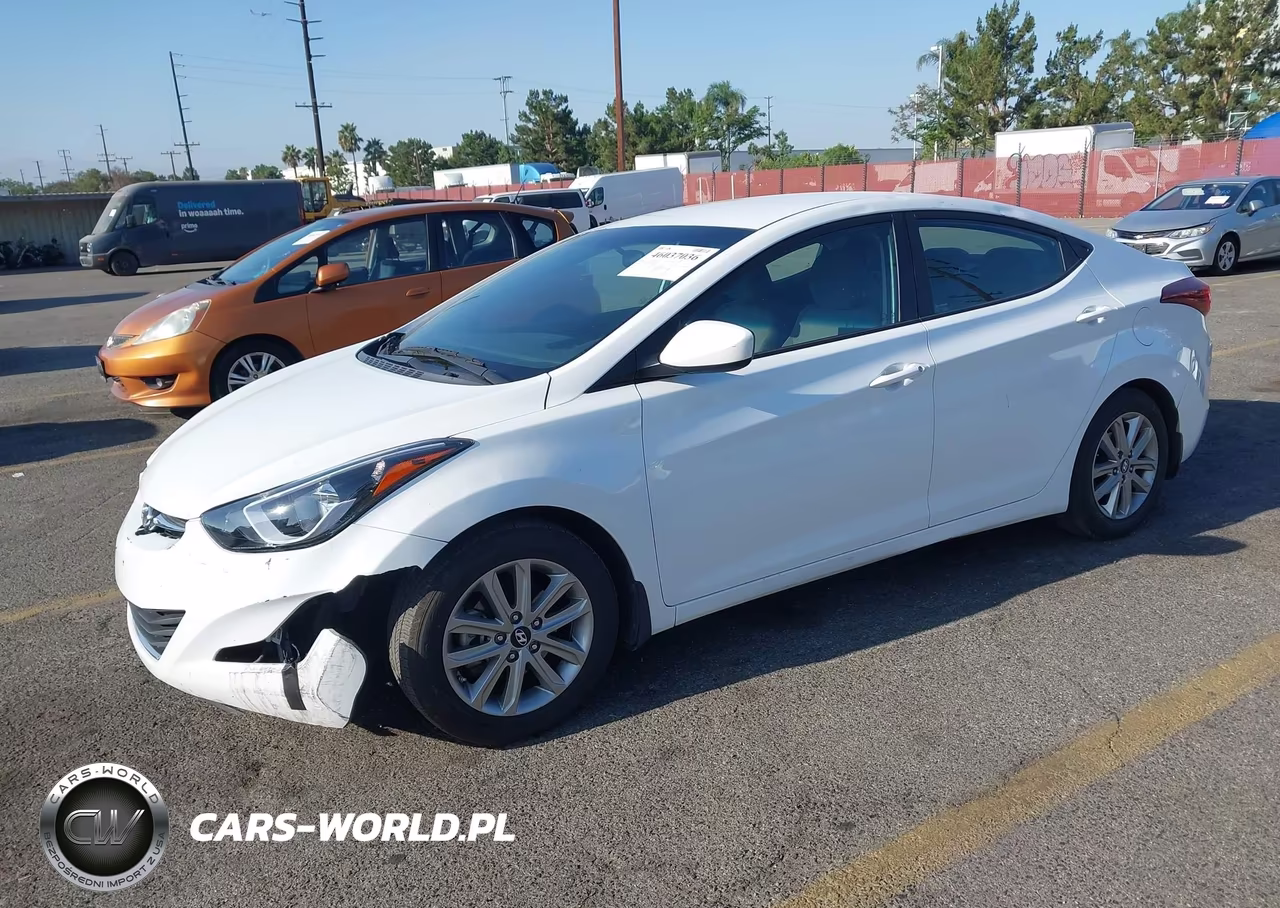 2016 Hyundai Elantra Se VIN:5NPDH4AE3GH658078 - 2