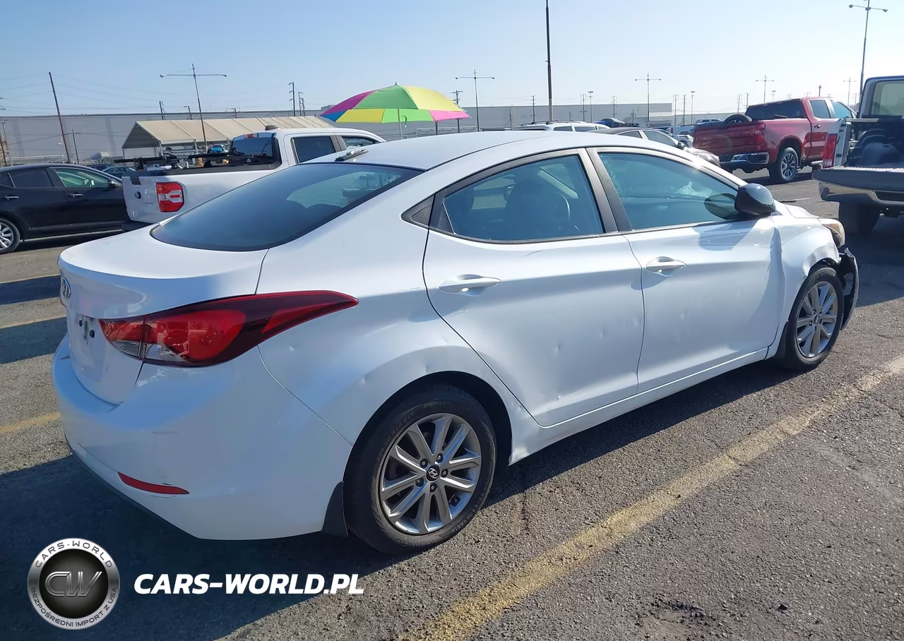 2016 Hyundai Elantra Se VIN:5NPDH4AE3GH658078 - 4