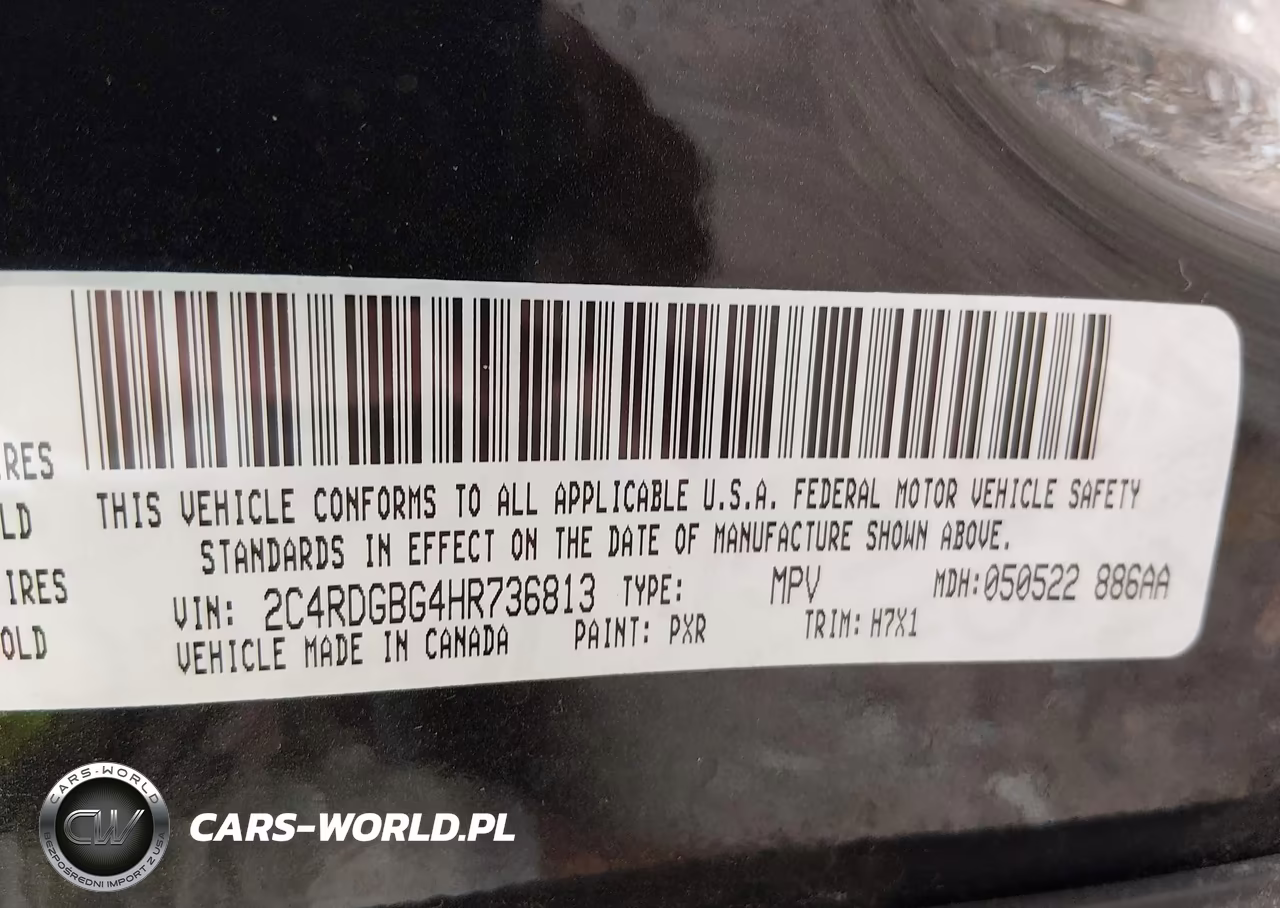 2017 Dodge Grand Caravan Se VIN:2C4RDGBG4HR736813 - 9