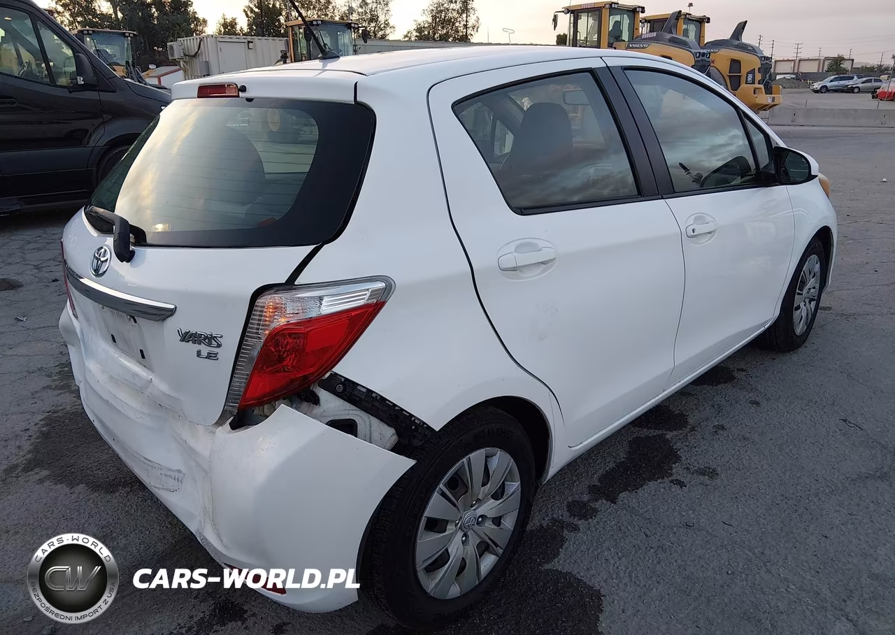 2014 Toyota Yaris Le (Tmc-Cbu Plant) VIN:JTDKTUD31ED575512 - 4
