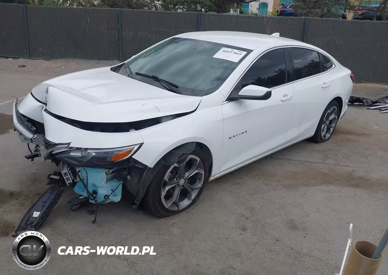 2020 Chevrolet Malibu Fwd Lt VIN:1G1ZD5ST2LF128296 - 2