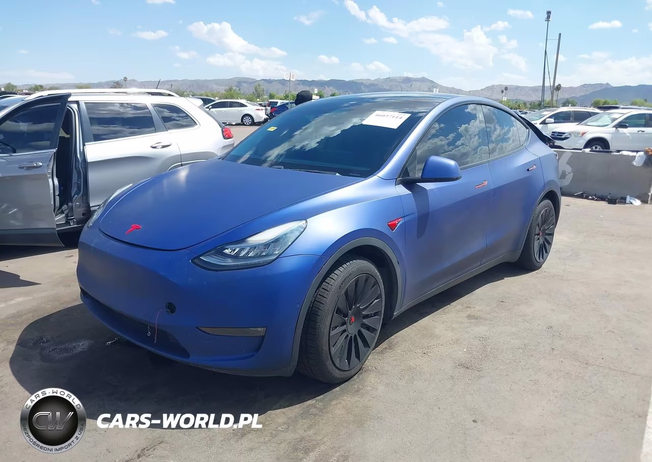 2020 Tesla Model Y Long Range Dual Motor All-Wheel Drive VIN:5YJYGDEE9LF059113 - 2