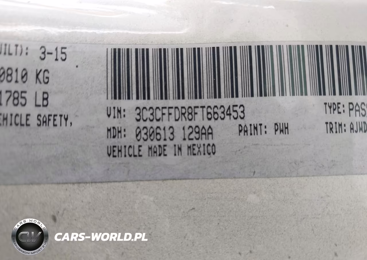 2015 Fiat 500C Pop VIN:3C3CFFDR8FT663453 - 9
