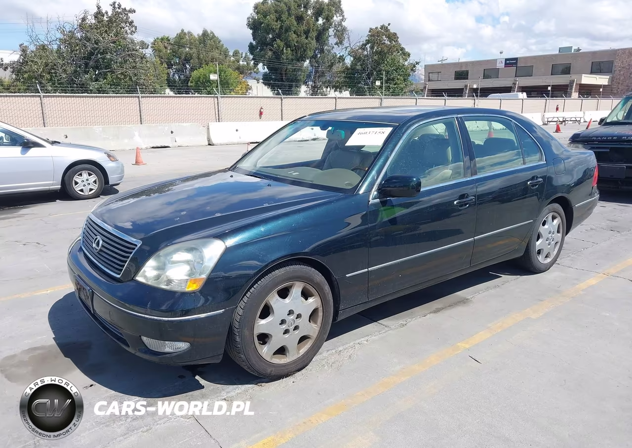 2001 Lexus Ls 430 VIN:JTHBN30F610019264 - 2