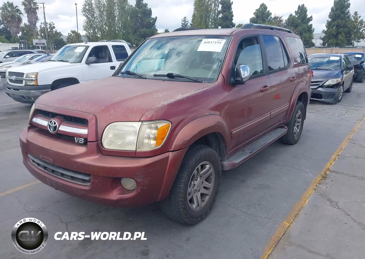 2007 Toyota Sequoia Limited V8 VIN:5TDZT38A87S288886 - 2