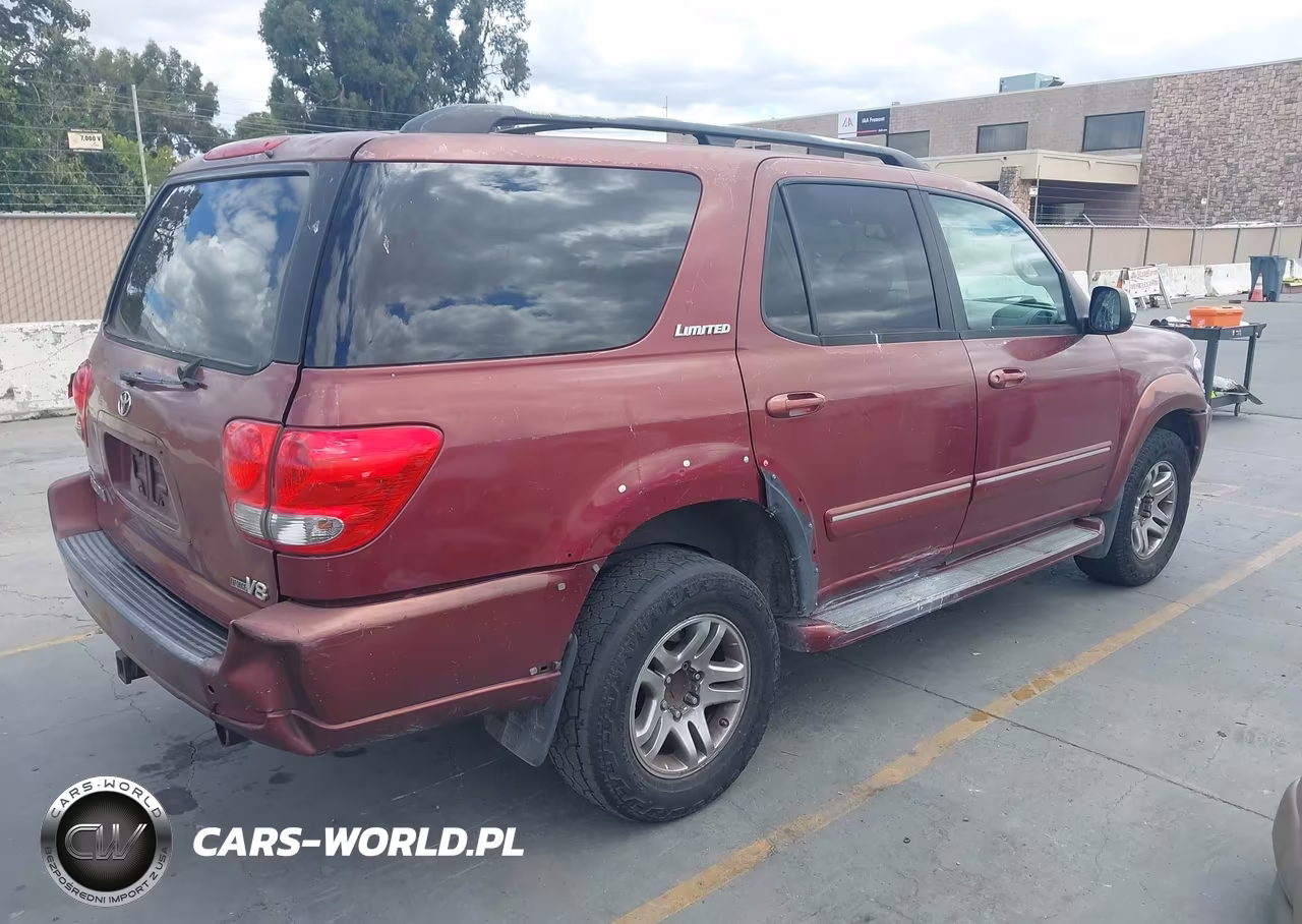 2007 Toyota Sequoia Limited V8 VIN:5TDZT38A87S288886 - 4