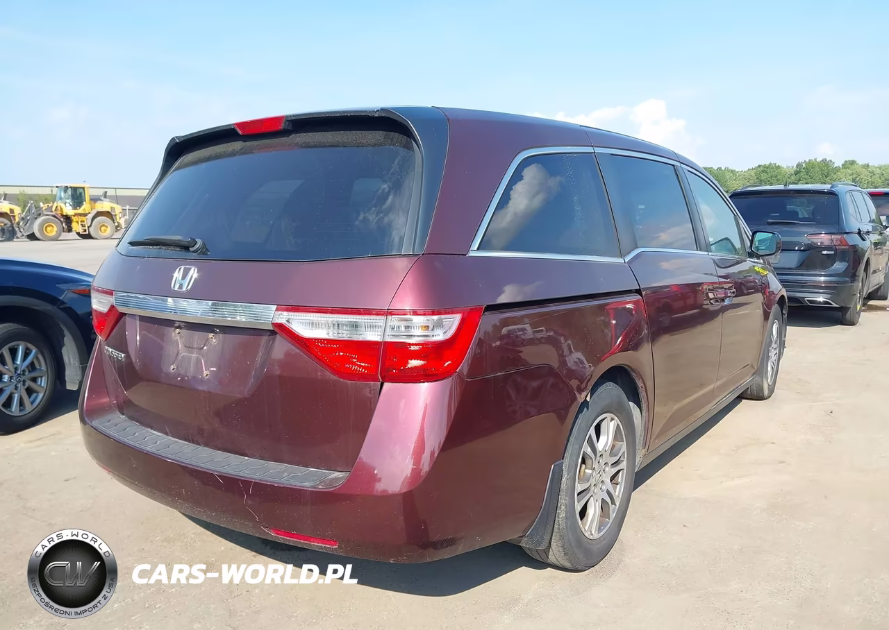2012 Honda Odyssey Ex VIN:5FNRL5H42CB117071 - 4