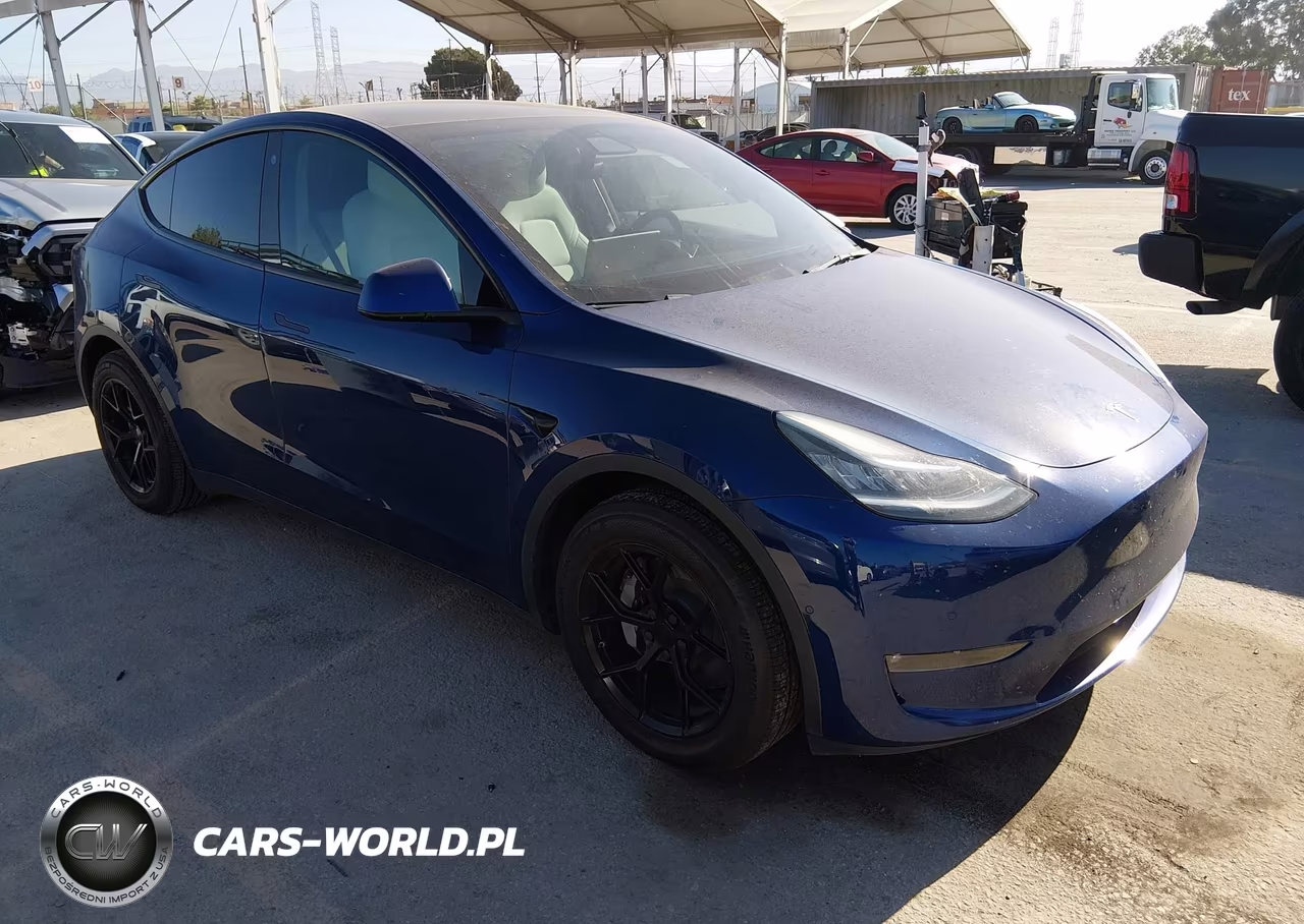 2021 Tesla Model Y Long Range Dual Motor All-Wheel Drive VIN:5YJYGDEE6MF212824 - 1
