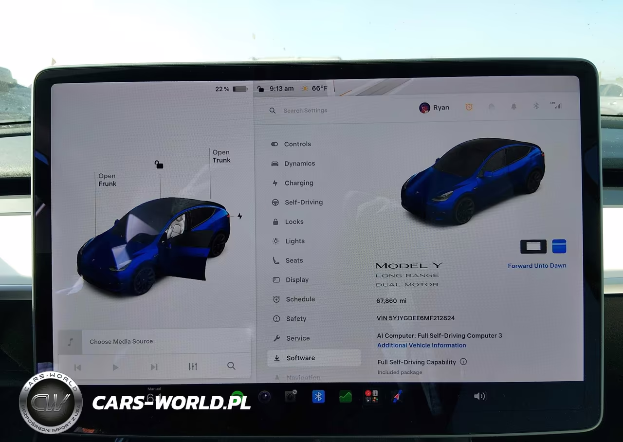 2021 Tesla Model Y Long Range Dual Motor All-Wheel Drive VIN:5YJYGDEE6MF212824 - 18