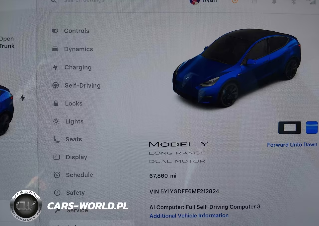 2021 Tesla Model Y Long Range Dual Motor All-Wheel Drive VIN:5YJYGDEE6MF212824 - 7