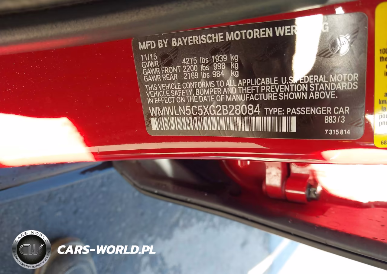 2016 Mini Clubman Cooper VIN:WMWLN5C5XG2B28084 - 9