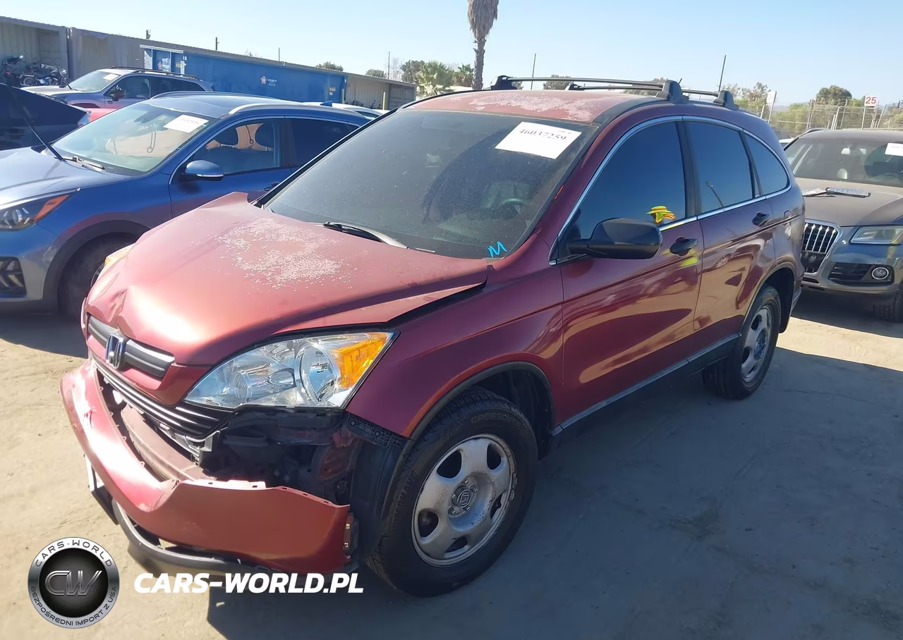 2009 Honda Cr-V Lx VIN:5J6RE38319L020367 - 2