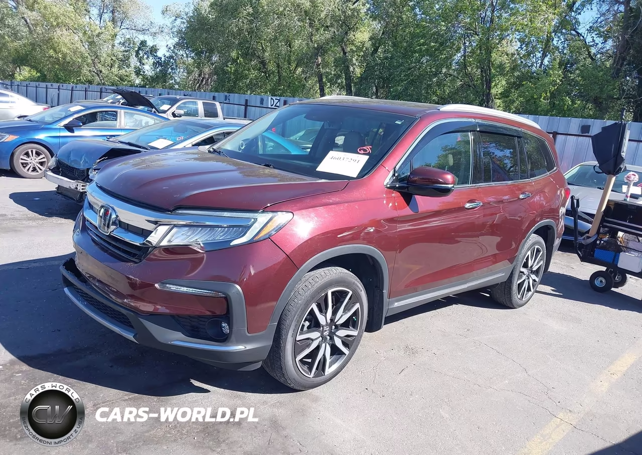 2020 Honda Pilot Awd Touring 8 Passenger VIN:5FNYF6H95LB028745 - 2