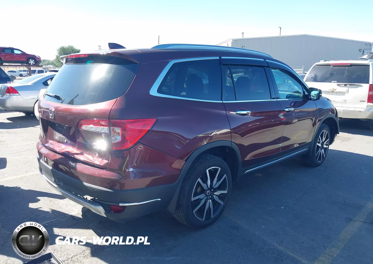 2020 Honda Pilot Awd Touring 8 Passenger VIN:5FNYF6H95LB028745 - 4