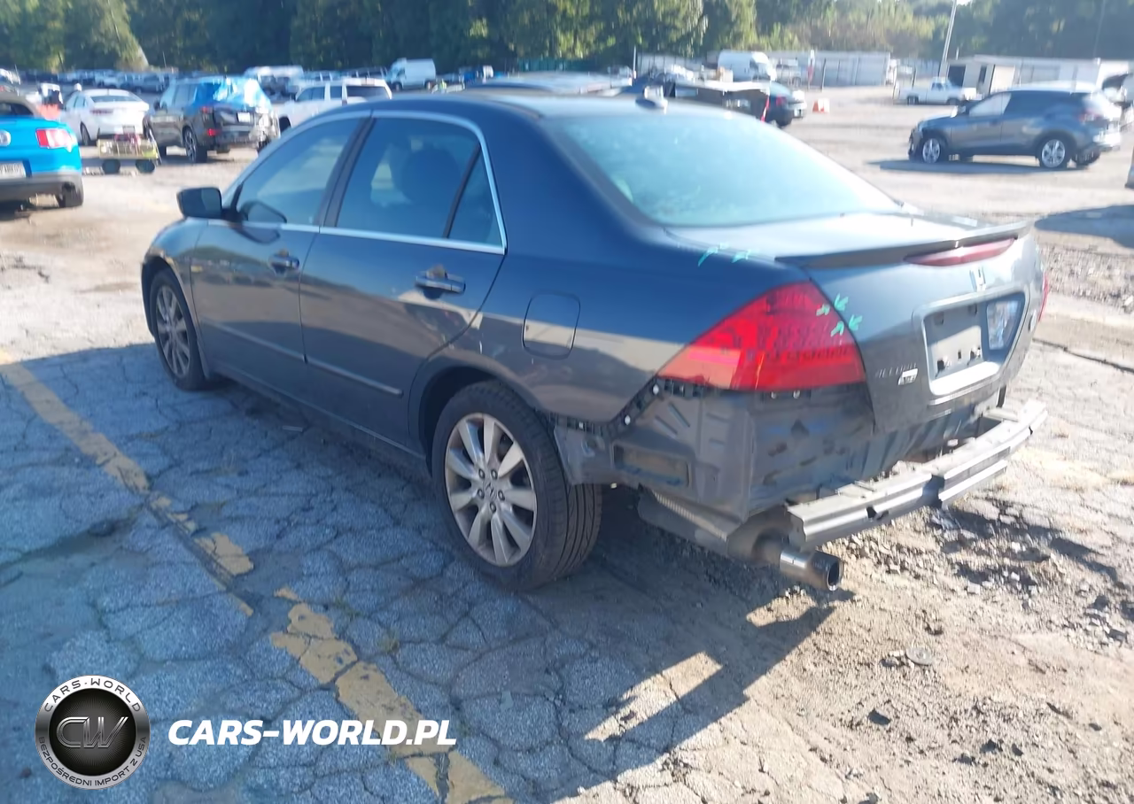 2007 Honda Accord 3.0 Ex VIN:1HGCM66587A049699 - 3